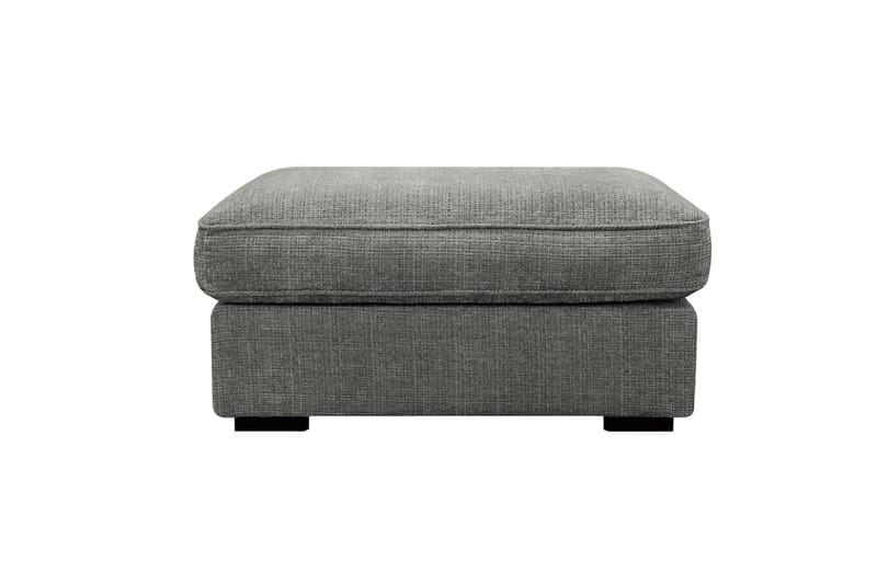 Rossita lyx Fodskammel - Grå Chenille - Møbler - Stole & lænestole - Taburet & skammel - Puf