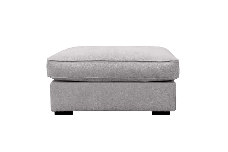 Rossita lyx Fodskammel - Grå Chenille - Møbler - Stole & lænestole - Taburet & skammel - Puf