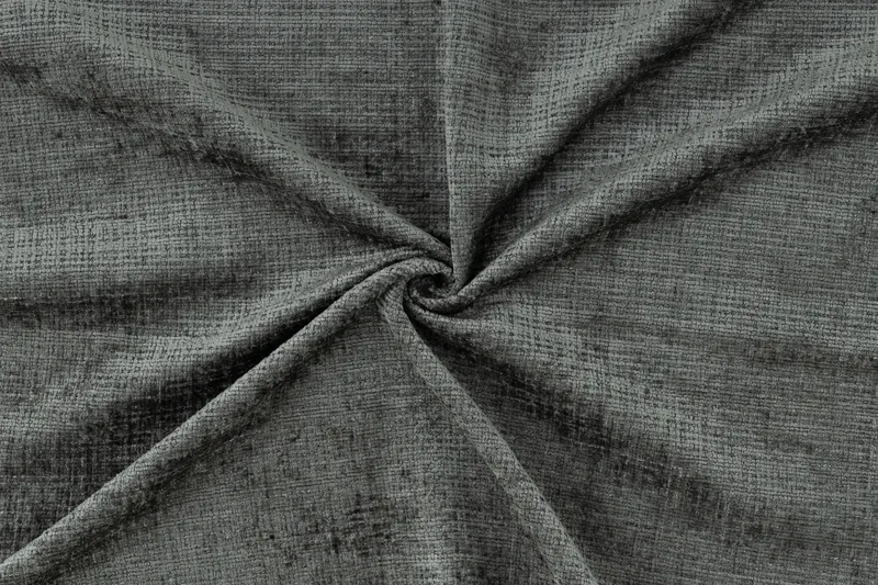 Rossita lyx Fodskammel - Grå Chenille - Møbler - Stole & lænestole - Taburet & skammel - Puf