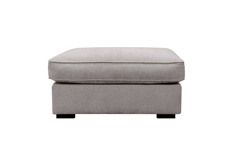 Rossita lyx Fodskammel - Grå/Brun Chenille - Møbler - Stole & lænestole - Taburet & skammel - Puf
