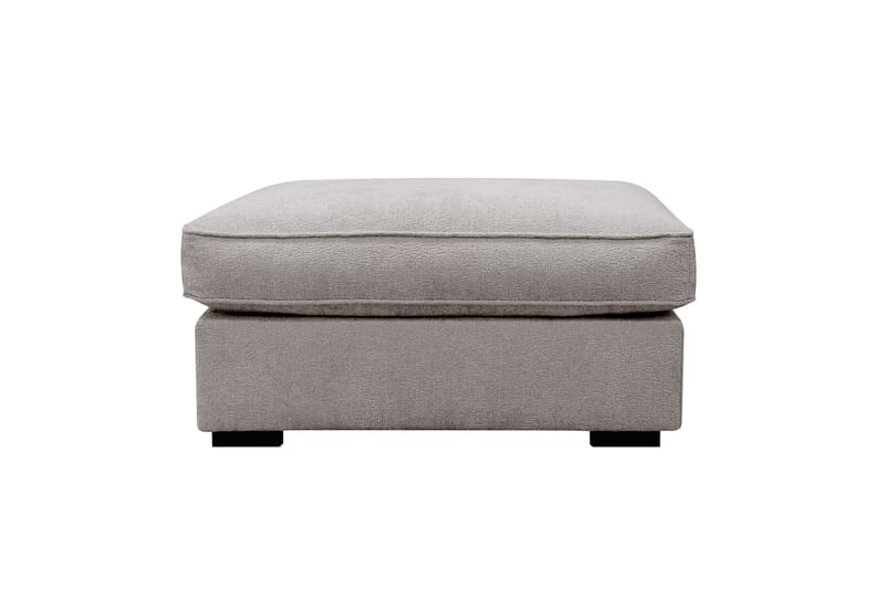 Rossita lyx Fodskammel - Grå/Brun Chenille - Møbler - Stole & lænestole - Taburet & skammel - Puf