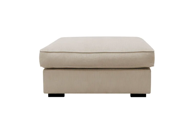 Rossita lyx Fodskammel - Greige Manchester - Møbler - Stole & lænestole - Taburet & skammel - Puf