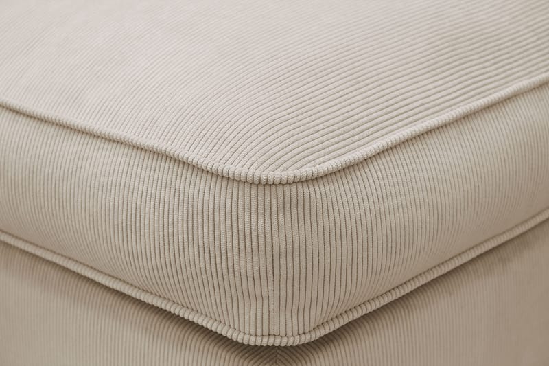 Rossita lyx Fodskammel - Greige Manchester - Møbler - Stole & lænestole - Taburet & skammel - Puf