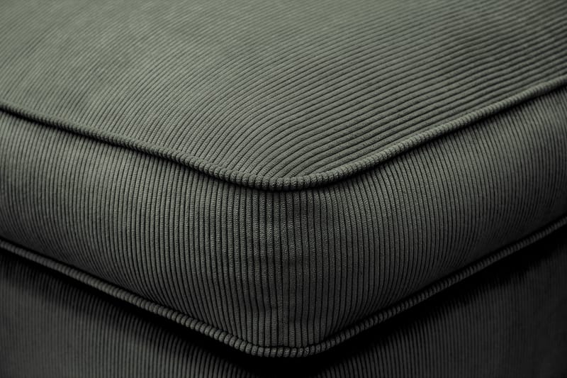 Rossita lyx Fodskammel - Mørkegrøn Jernbanefløjl - Møbler - Stole & lænestole - Taburet & skammel - Puf