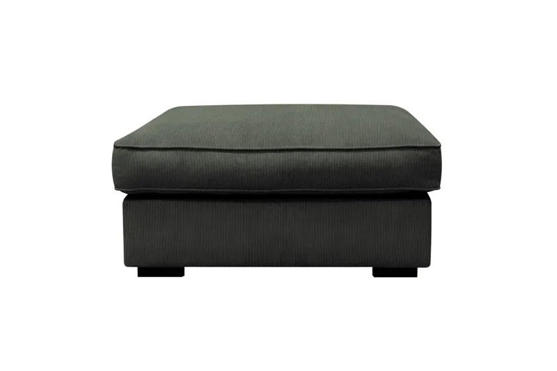 Rossita lyx Fodskammel - Mørkegrøn Jernbanefløjl - Møbler - Stole & lænestole - Taburet & skammel - Puf