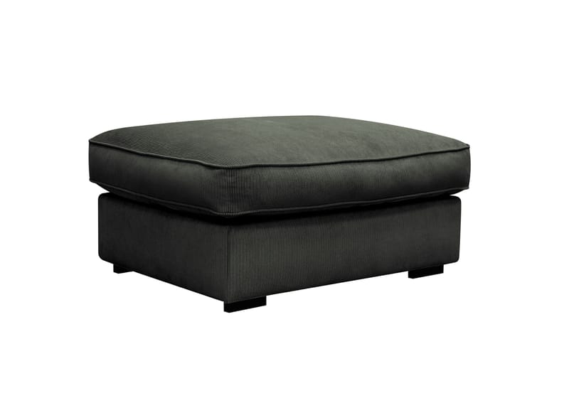 Rossita lyx Fodskammel - Mørkegrøn Jernbanefløjl - Møbler - Stole & lænestole - Taburet & skammel - Puf