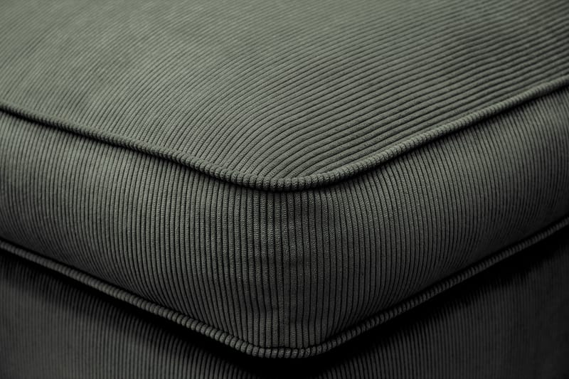 Rossita lyx Fodskammel - Mørkegrøn Jernbanefløjl - Møbler - Stole & lænestole - Taburet & skammel - Puf