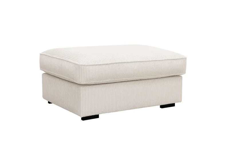 Rossita lyx Fodskammel - Offwhite Manchester - Møbler - Stole & lænestole - Taburet & skammel - Puf