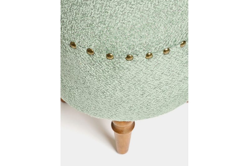 Rubby Fodskammel 38 cm - Grøn - Møbler - Stole & lænestole - Taburet & skammel - Puf