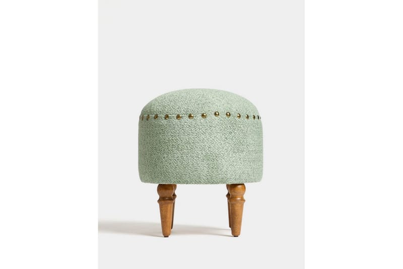 Rubby Fodskammel 38 cm - Grøn - Møbler - Stole & lænestole - Taburet & skammel - Puf