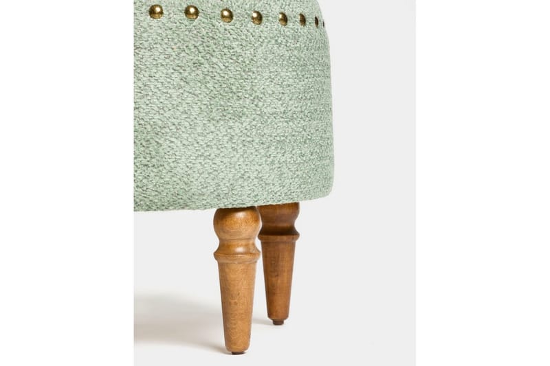 Rubby Fodskammel 38 cm - Grøn - Møbler - Stole & lænestole - Taburet & skammel - Puf