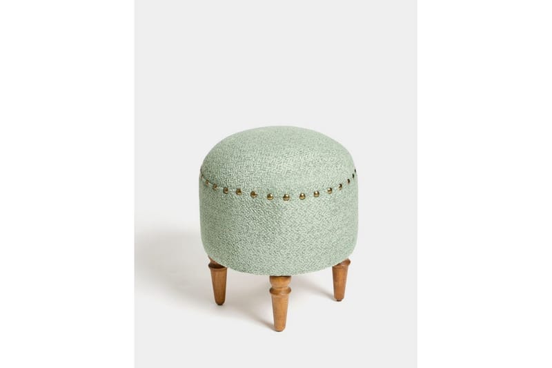 Rubby Fodskammel 38 cm - Grøn - Møbler - Stole & lænestole - Taburet & skammel - Puf