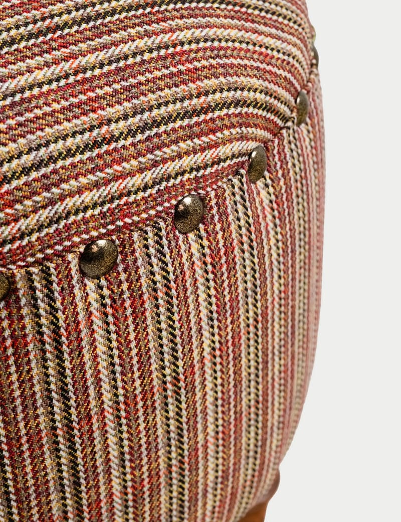 Rubby siddepuf 38 cm rund - Flerfarvet - Møbler - Stole & lænestole - Taburet & skammel - Puf