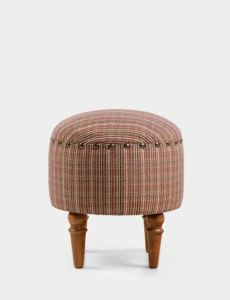 Rubby siddepuf 38 cm rund - Flerfarvet - Møbler - Stole & lænestole - Taburet & skammel - Puf
