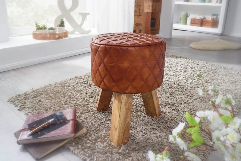 Sans palle - Brun - Møbler - Stole & lænestole - Taburet & skammel