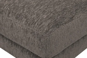 Scandi fodskammel i chenille - Grå - Møbler - Stole & lænestole - Taburet & skammel - Puf