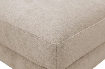 Scandi fodskammel i stof - Beige - Møbler - Stole & lænestole - Taburet & skammel - Puf