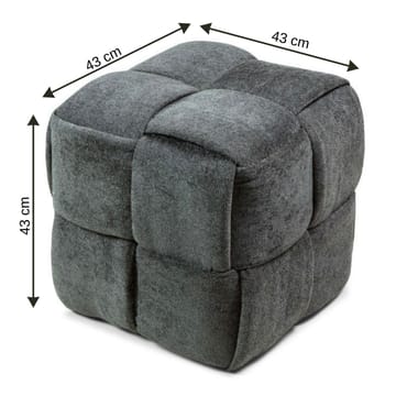 Senora Sækkepuf 43 cm - Grå - Møbler - Stole & lænestole - Taburet & skammel - Ottoman