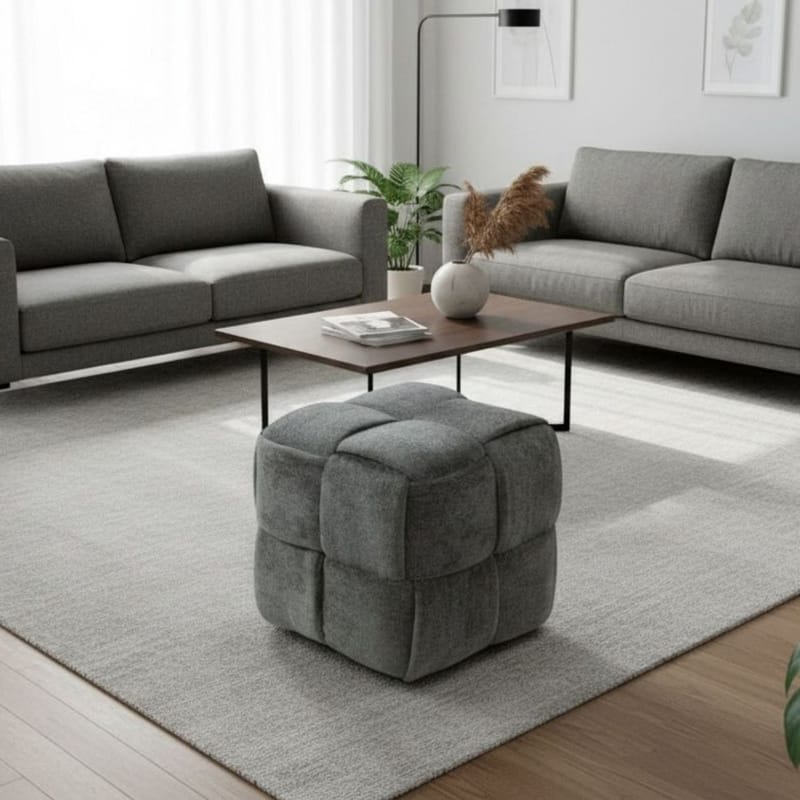 Senora Sækkepuf 43 cm - Grå - Møbler - Stole & lænestole - Taburet & skammel - Ottoman