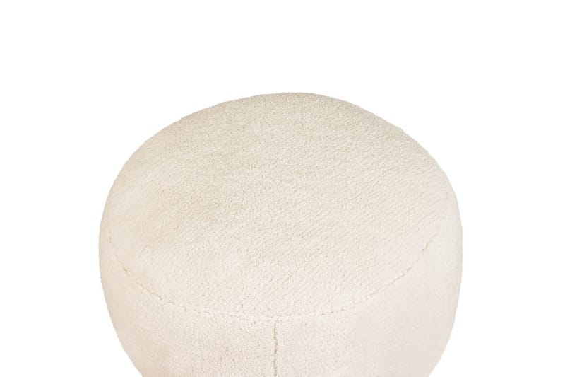 Siddeskammel Adlana Lys beige - Lys beige - Møbler - Stole & lænestole - Taburet & skammel - Ottoman