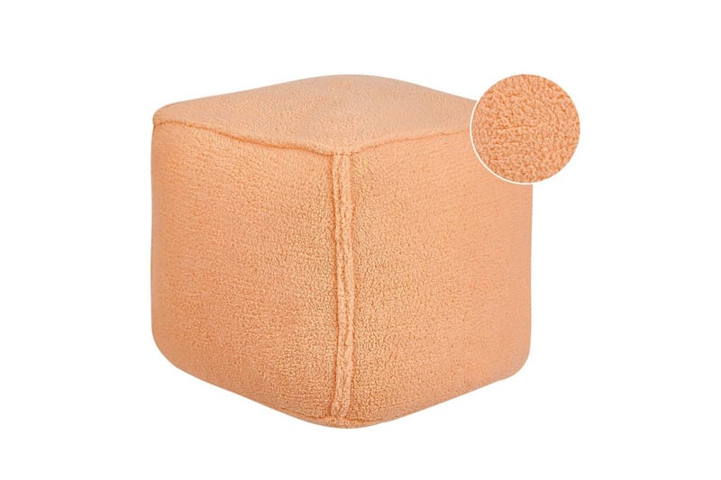 Siddeskammel Alipur Orange - Orange - Møbler - Stole & lænestole - Taburet & skammel - Ottoman