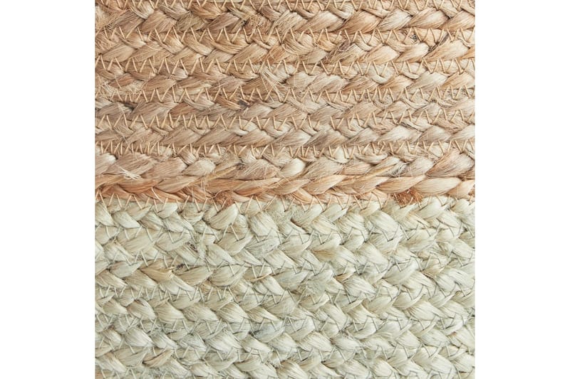 Siddeskammel Duki Natur/Beige/Grøn - Natur/Beige/Grøn - Møbler - Stole & lænestole - Taburet & skammel - Ottoman
