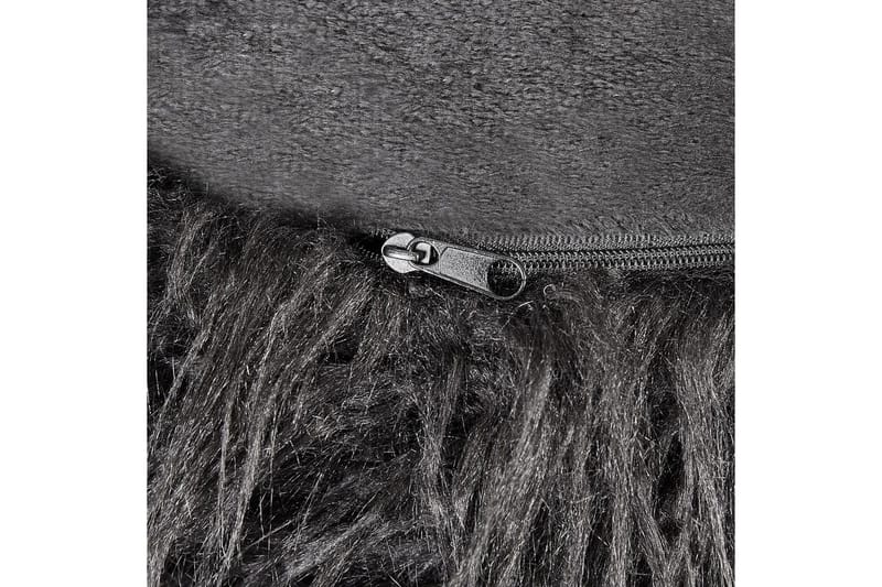 Siddeskammel Mukki Sort - Sort - Møbler - Stole & lænestole - Taburet & skammel - Ottoman