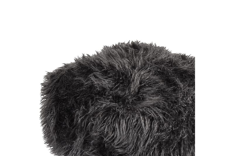 Siddeskammel Mukki Sort - Sort - Møbler - Stole & lænestole - Taburet & skammel - Ottoman