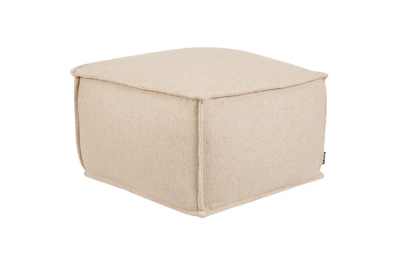 Siddeskammel Sherali Beige - Beige - Møbler - Stole & lænestole - Taburet & skammel - Ottoman