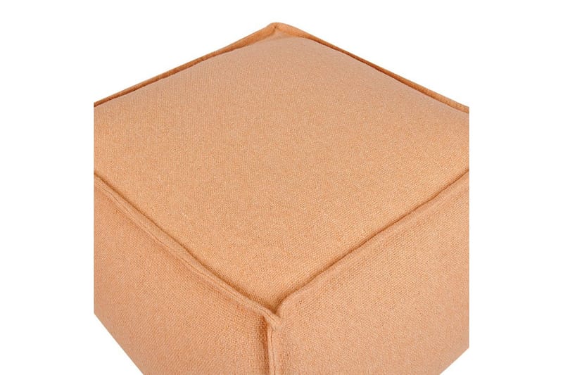 Siddeskammel Sherali Orange - Orange - Møbler - Stole & lænestole - Taburet & skammel - Ottoman
