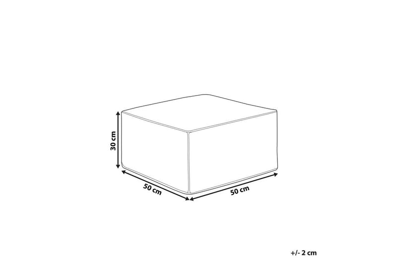 Siddeskammel Sherali Rosa - Rosa - Møbler - Stole & lænestole - Taburet & skammel - Ottoman