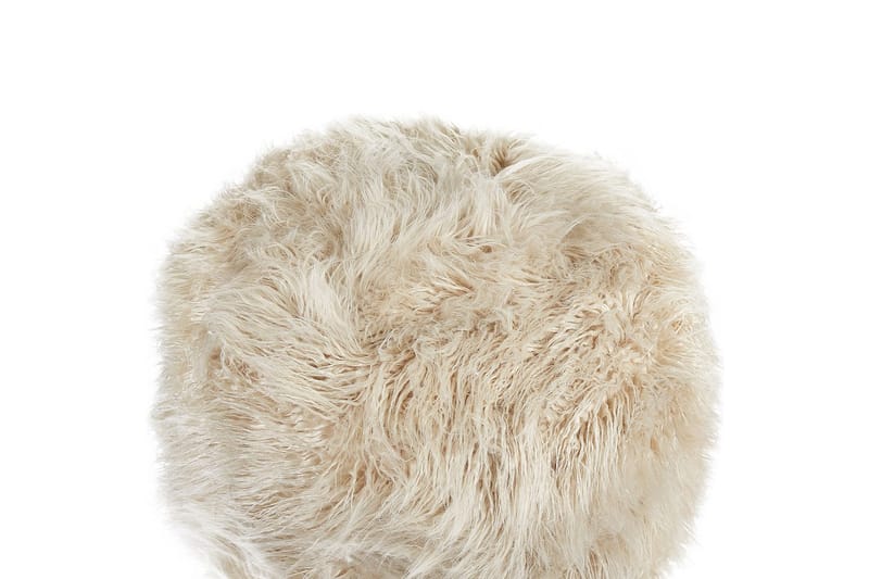 Siddeskammel Tukki Beige - Beige - Møbler - Stole & lænestole - Taburet & skammel - Ottoman