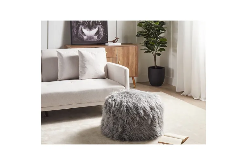 Siddeskammel Tukki Grå - Grå - Møbler - Stole & lænestole - Taburet & skammel - Ottoman