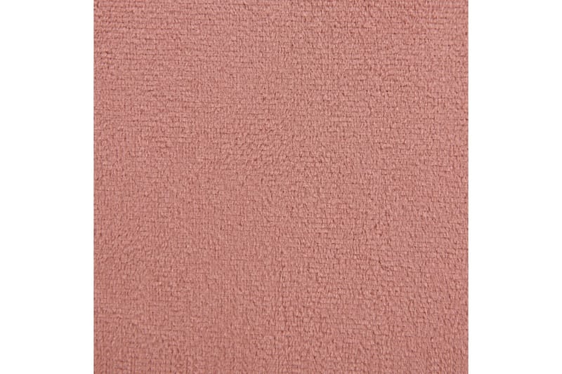 Siddeskammel Wishek Rosa - Rosa - Møbler - Stole & lænestole - Taburet & skammel - Ottoman