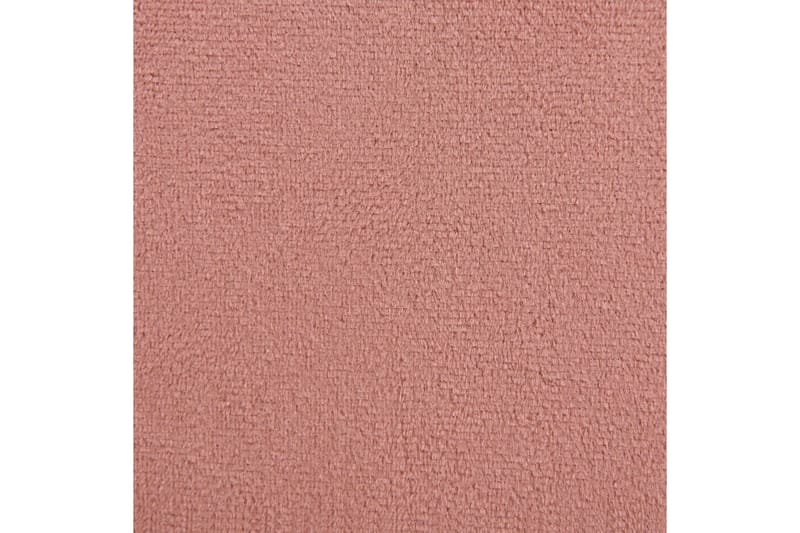 Siddeskammel Wishek Rosa - Rosa - Møbler - Stole & lænestole - Taburet & skammel - Ottoman