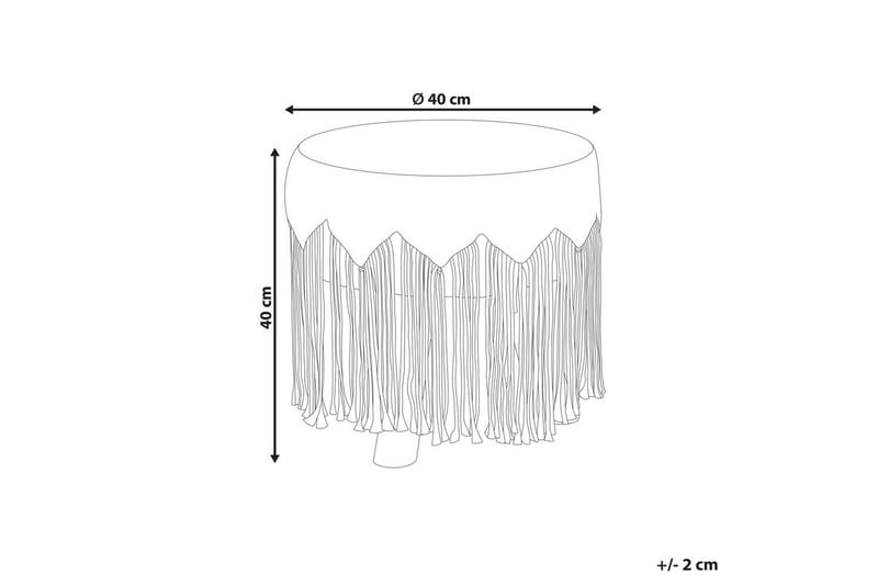 Skammel Nawabad - Møbler - Stole & lænestole - Taburet & skammel - Puf