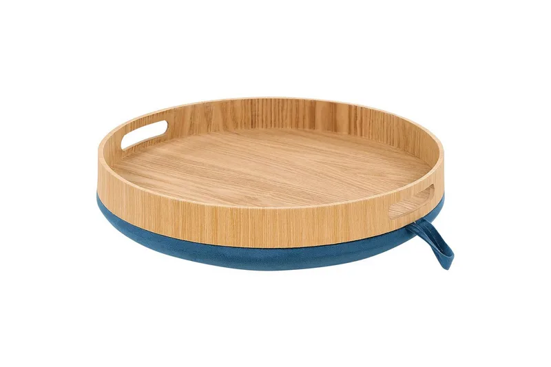 Skammel Neely Blå - Blå - Møbler - Stole & lænestole - Taburet & skammel - Puf