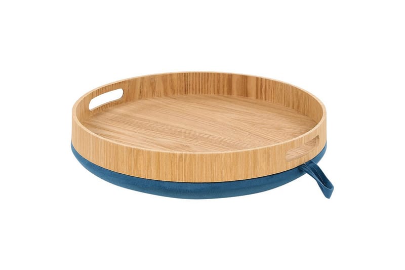 Skammel Neely Blå - Blå - Møbler - Stole & lænestole - Taburet & skammel - Puf