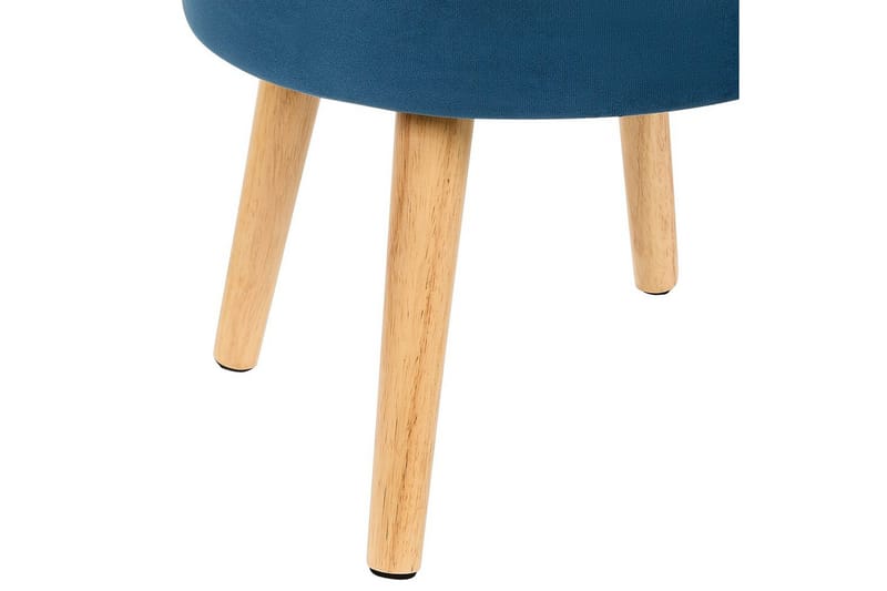 Skammel Neely Blå - Blå - Møbler - Stole & lænestole - Taburet & skammel - Puf