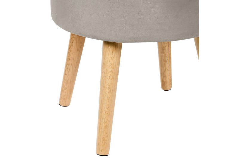 Skammel Neely Grå - Grå - Møbler - Stole & lænestole - Taburet & skammel - Puf
