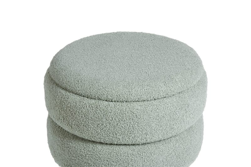 Skammel Okaton Grønt/lyst træ - Grønt/lyst træ - Møbler - Stole & lænestole - Taburet & skammel - Puf