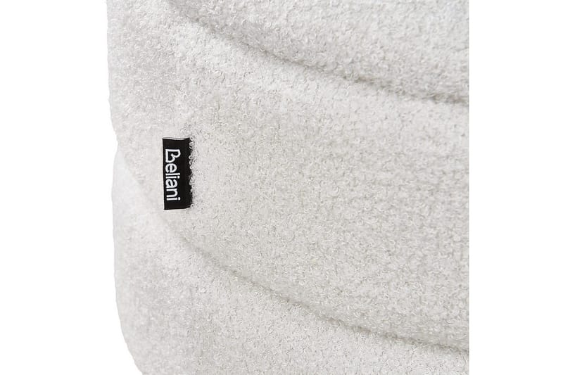 Skammel Okaton Hvid/lyst træ - Hvid/lyst træ - Møbler - Stole & lænestole - Taburet & skammel - Puf