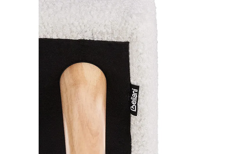 Skammel Takoma Hvid/lyst træ - Hvid/lyst træ - Møbler - Stole & lænestole - Taburet & skammel - Puf