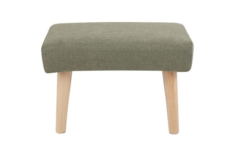 Skammel Takoma II Grønt/lyst træ - Grønt/lyst træ - Møbler - Stole & lænestole - Taburet & skammel - Puf