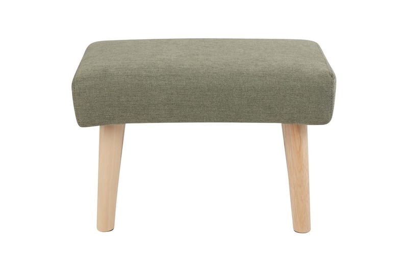 Skammel Takoma II Grønt/lyst træ - Grønt/lyst træ - Møbler - Stole & lænestole - Taburet & skammel - Puf