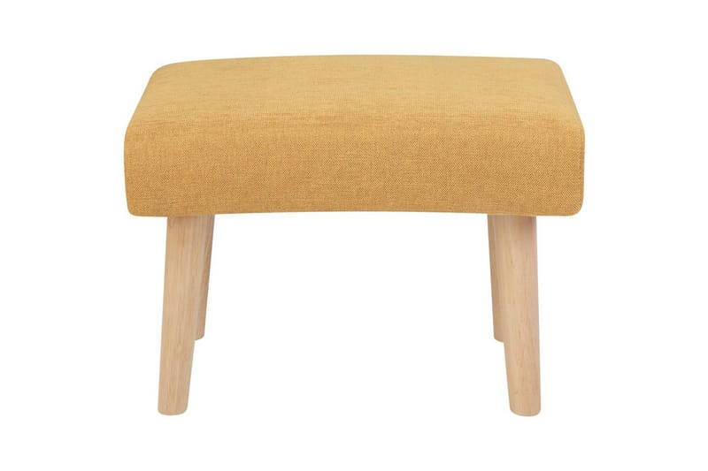 Skammel Takoma II Gul/lyst træ - Gul/lyst træ - Møbler - Stole & lænestole - Taburet & skammel - Puf