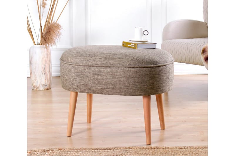 Sparks Siddepuf 63 cm - Brun - Møbler - Stole & lænestole - Taburet & skammel - Ottoman