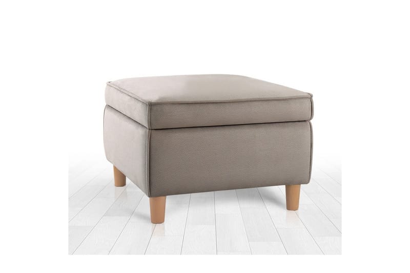 Sufian Fodskammel 63 cm - Brun - Møbler - Stole & lænestole - Taburet & skammel - Puf