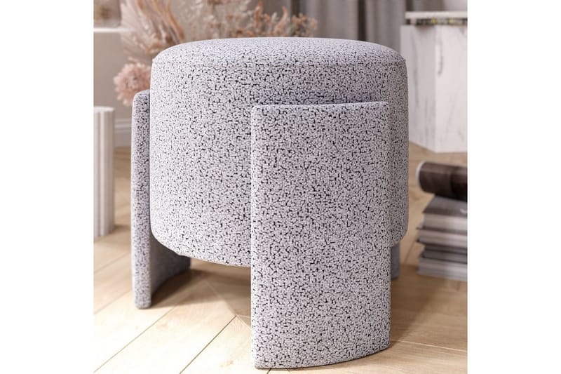 Sufian Sækkestol Outdoor 39 cm - Taupe - Møbler - Stole & lænestole - Taburet & skammel - Ottoman