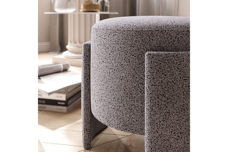 Sufian Sækkestol Outdoor 39 cm - Taupe - Møbler - Stole & lænestole - Taburet & skammel - Ottoman